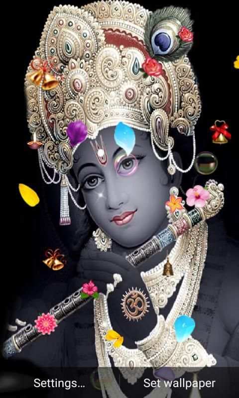 Krishna Live Wallpaper स्क्रीनशॉट 2