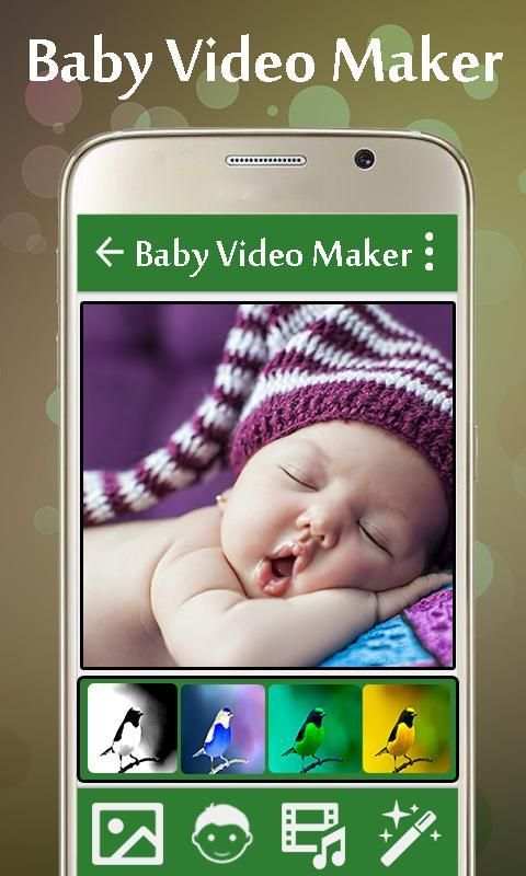 Baby Video Maker स्क्रीनशॉट 5