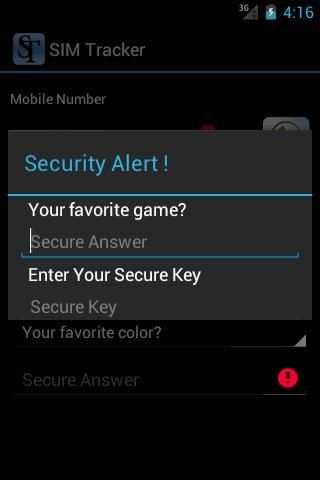 SIM Tracker screenshot 2