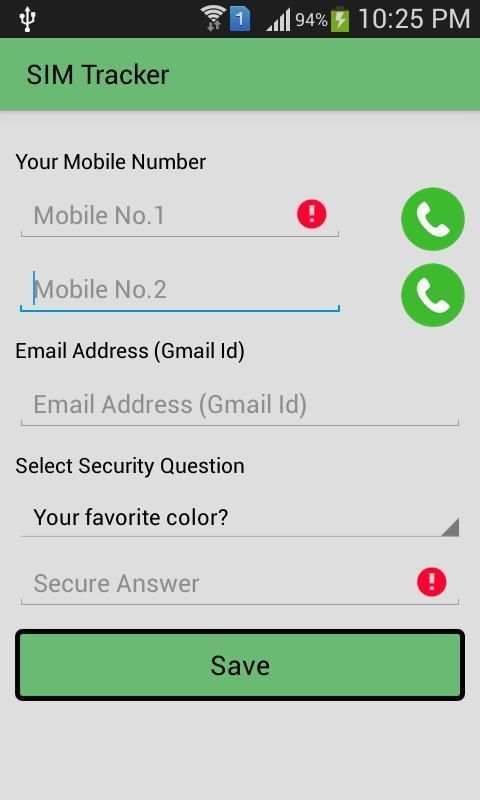SIM Tracker screenshot 4