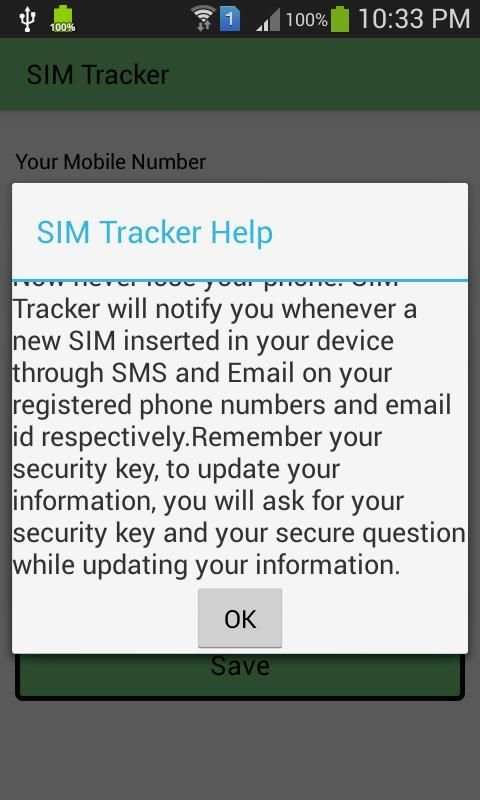 SIM Tracker स्क्रीनशॉट 3