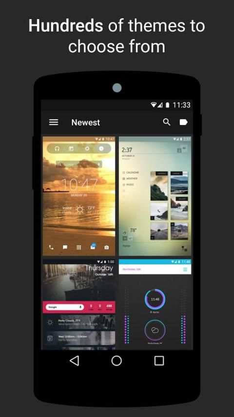 Themer: Launcher, HD обои скриншот 7