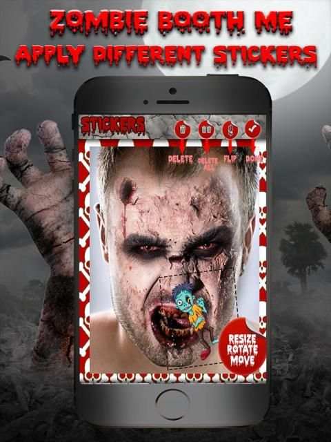 Zombie Booth Me - Photo Editor screenshot 3