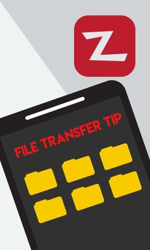 Free Zapya File Transfer Tip स्क्रीनशॉट 1