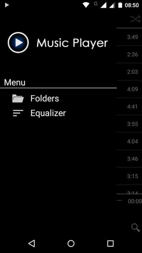 Music Player स्क्रीनशॉट 1