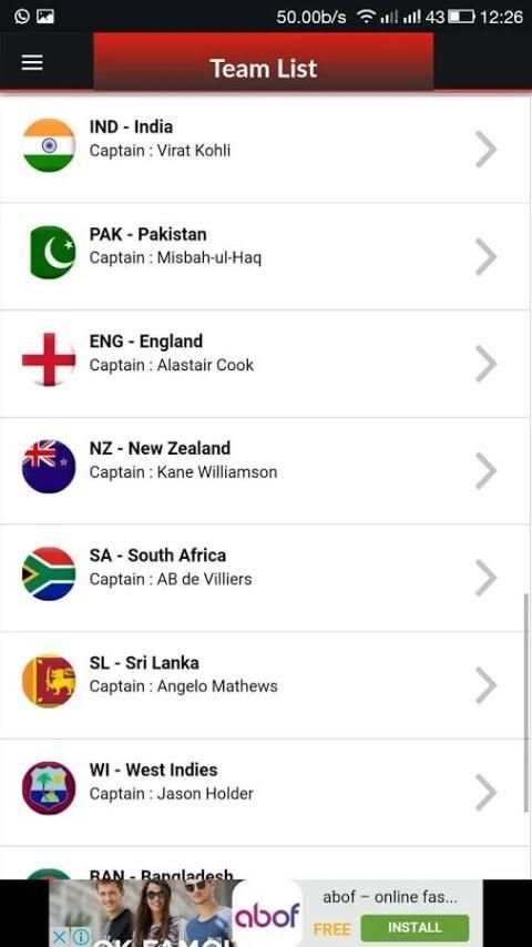 Cricket Buzz - live score fast screenshot 1