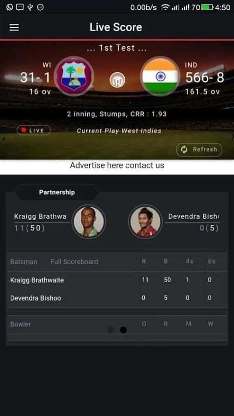 Cricket Buzz - live score fast screenshot 2