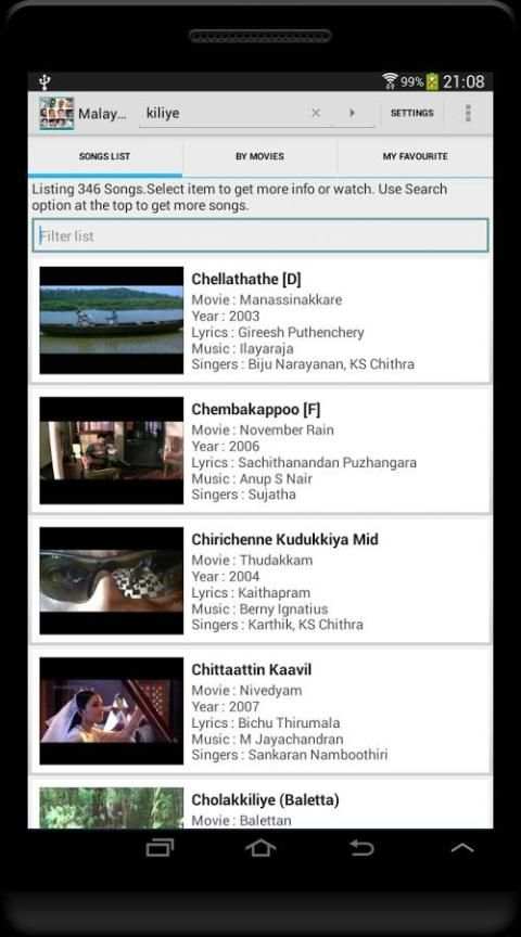 Malayalam Songs screenshot 14