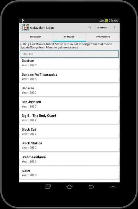 Malayalam Songs screenshot 6