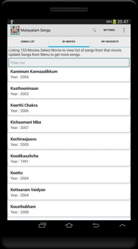 Malayalam Songs screenshot 13