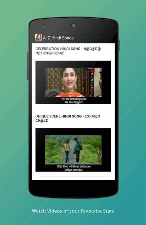 A-Z Hindi Video Songs HD Free screenshot 4