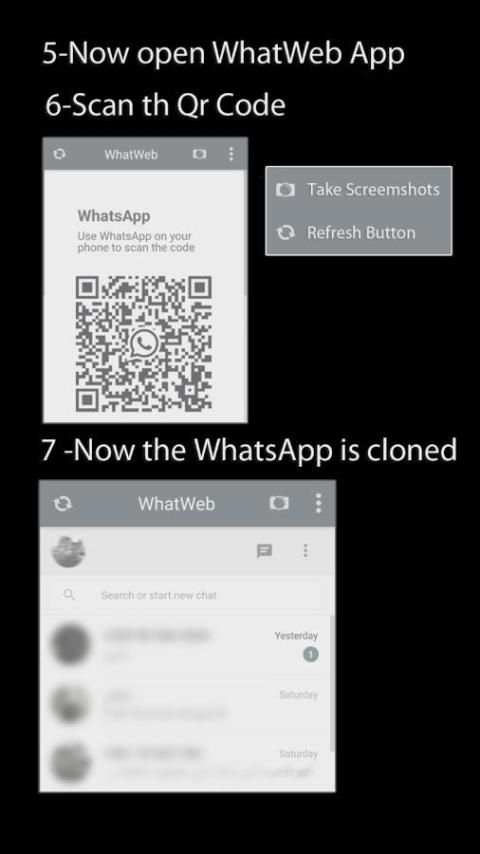 WhatsWeb For Whatscan स्क्रीनशॉट 4