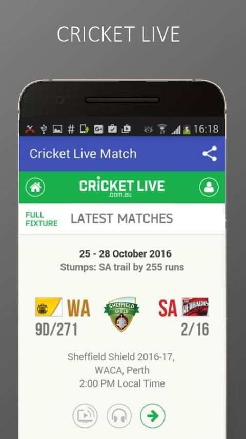 Australia cricket live screenshot 1