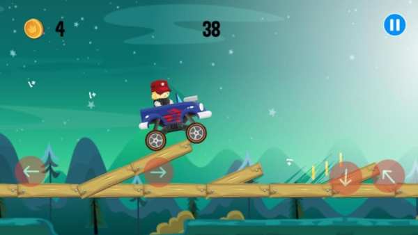 Monster Truck Hill Racing Game screenshot 5