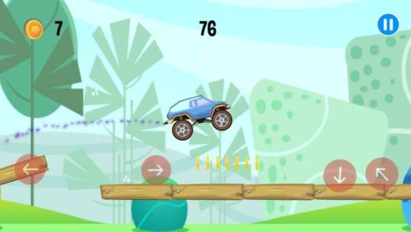 Monster Truck Hill Racing Game screenshot 10