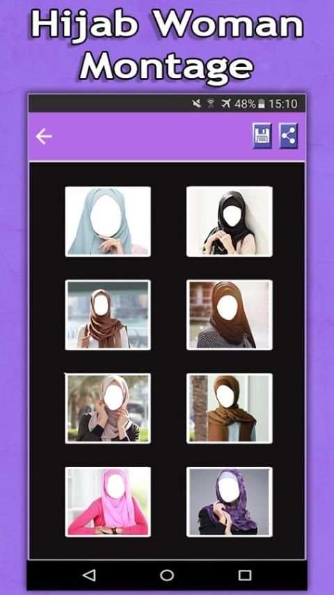 Hijab Woman Montage screenshot 7
