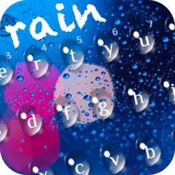Blue Rain Water Drop 10001