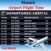 Munich Airport Flight Time on 9Apps