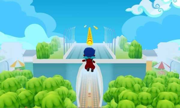 Subway Ninja Kids Run screenshot 3