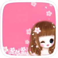 Sakura Cute Girl Tema