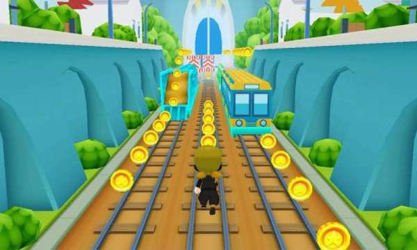 Subway Ninja Kids Run screenshot 6
