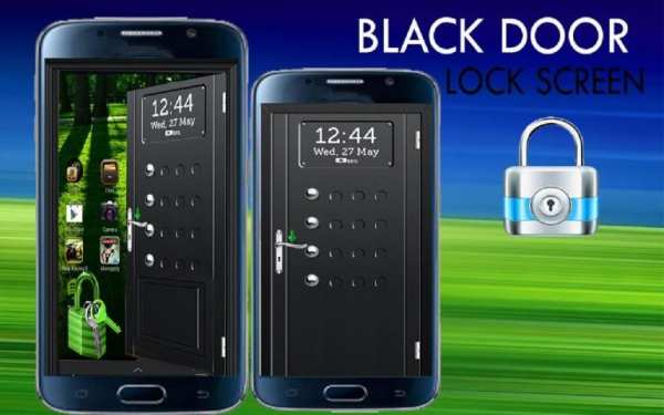 Black Door Screen lock 5 تصوير الشاشة