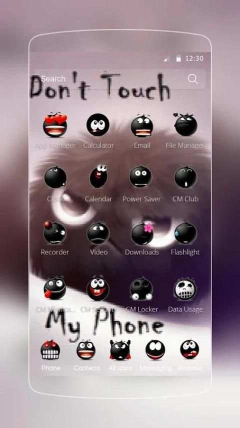 Jangan Sentuh Tema screenshot 2