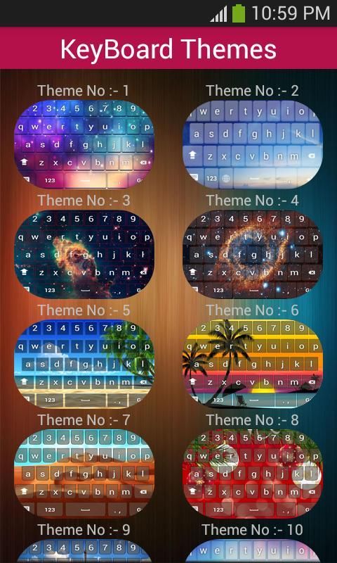 keypad theme download