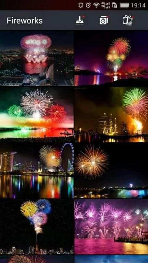 Firework Wallpapers скриншот 3