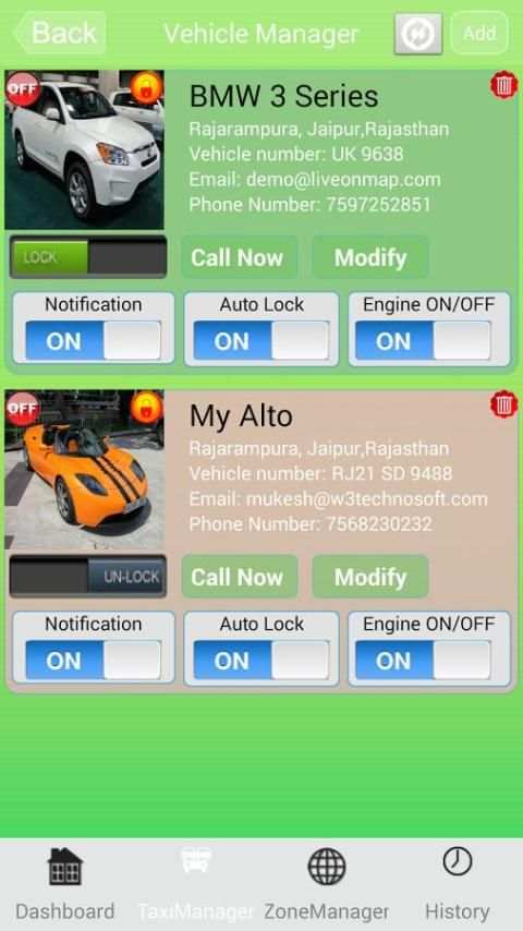 Car & Bike GPS Tracking System स्क्रीनशॉट 5