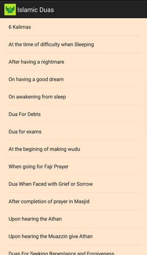 Islamic Dua With Meanings скриншот 3