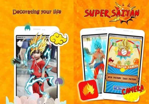 Super Saiyan Photo Editor PRO 3 تصوير الشاشة