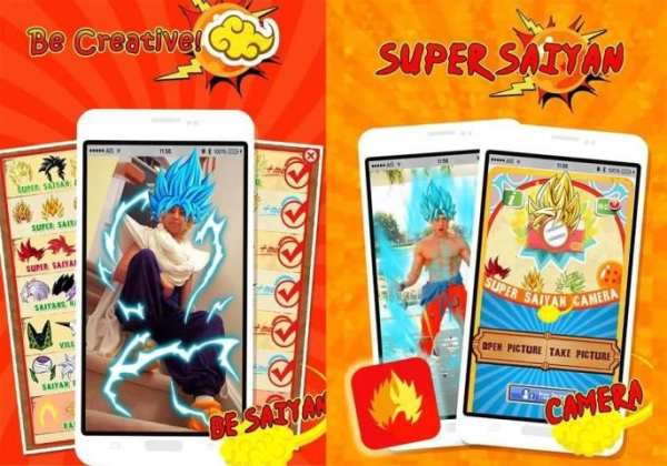 Super Saiyan Photo Editor PRO 4 تصوير الشاشة