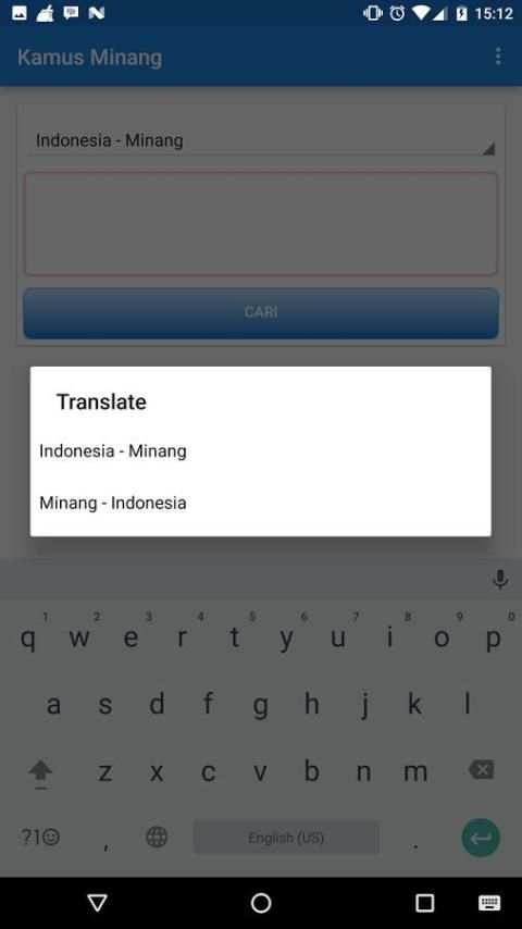 Kamus Bahasa Minang скриншот 3