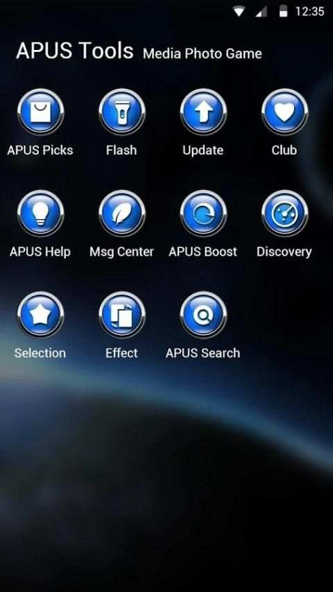 Celestial Body theme for APUS screenshot 1