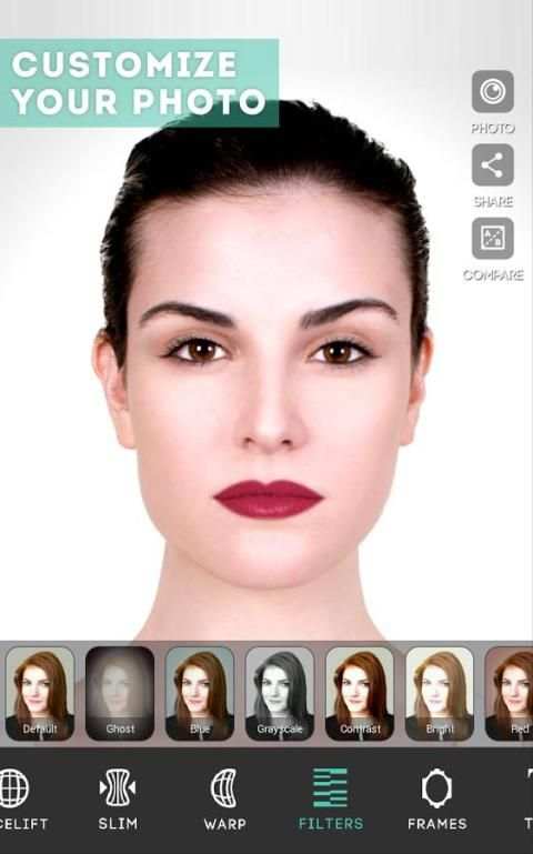 ModiFace Photo Editor скриншот 1
