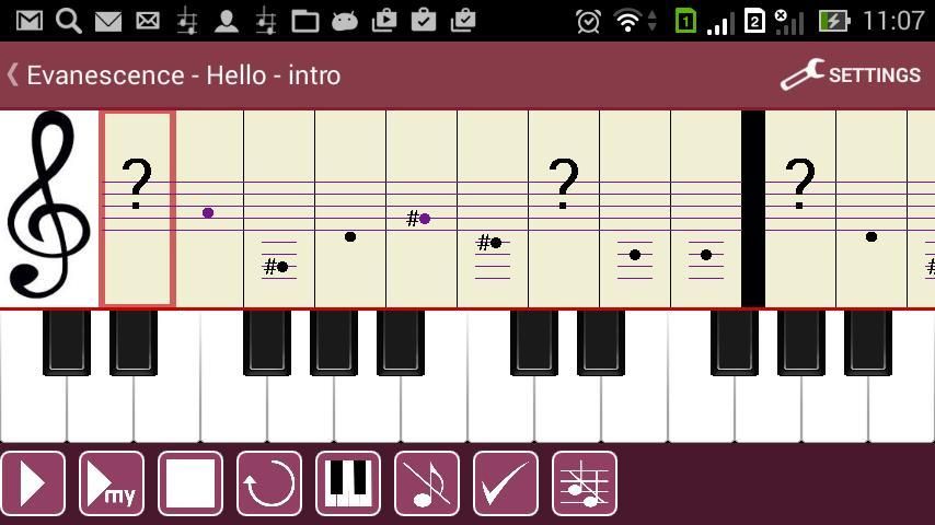 Melodic Dictation Light स्क्रीनशॉट 6