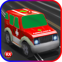 Kids Racing Ambulance 3D icon