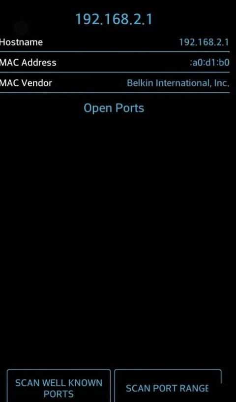 Port Scanner स्क्रीनशॉट 2