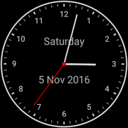 Analog Clock Widget أيقونة