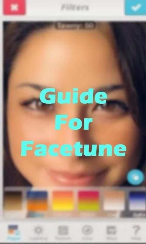 Free Facetune Photo Edit Guide स्क्रीनशॉट 1