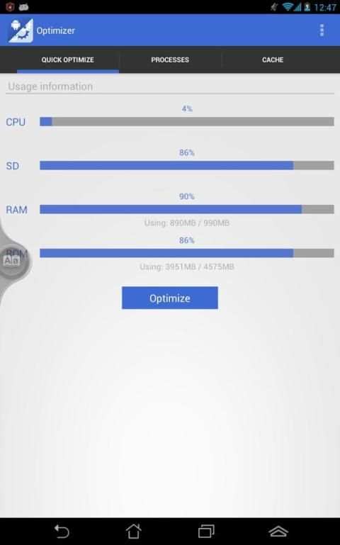 Optimizer 4 تصوير الشاشة