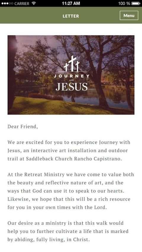 Journey with Jesus скриншот 9