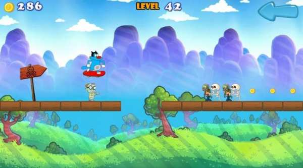 Angry oggy Run скриншот 2