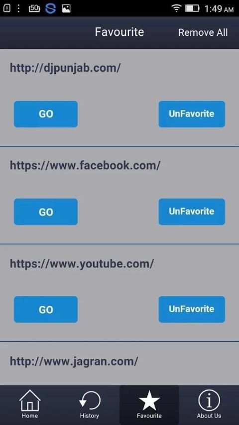 AB Browser скриншот 1