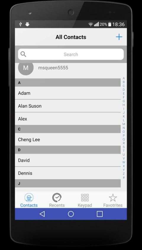 Contacts & Dialer Style OS 9 screenshot 4