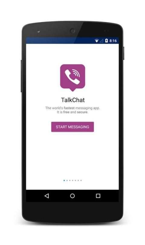 TalkChat Messenger 8 تصوير الشاشة
