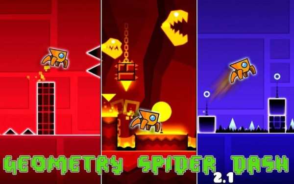 Geometry Spider Dash 3 تصوير الشاشة