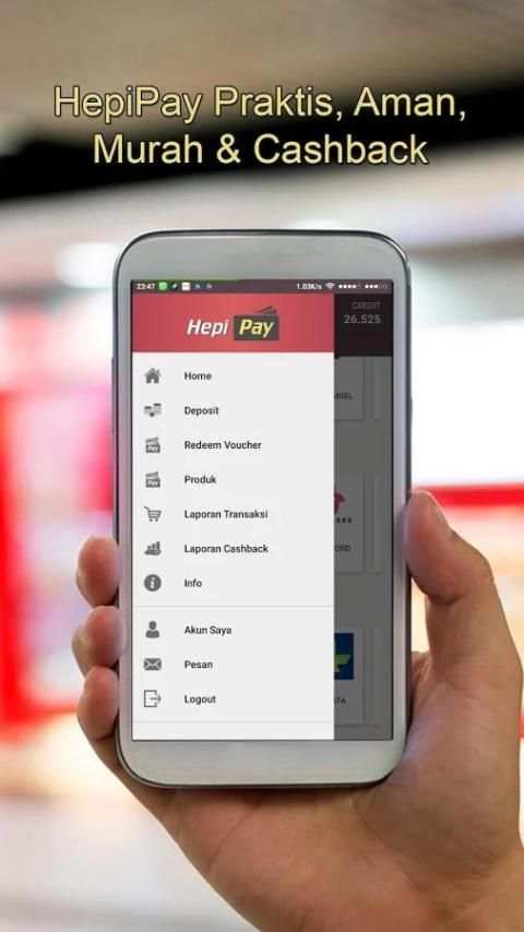 HepiPay - Layanan Pulsa & PPOB 2 تصوير الشاشة