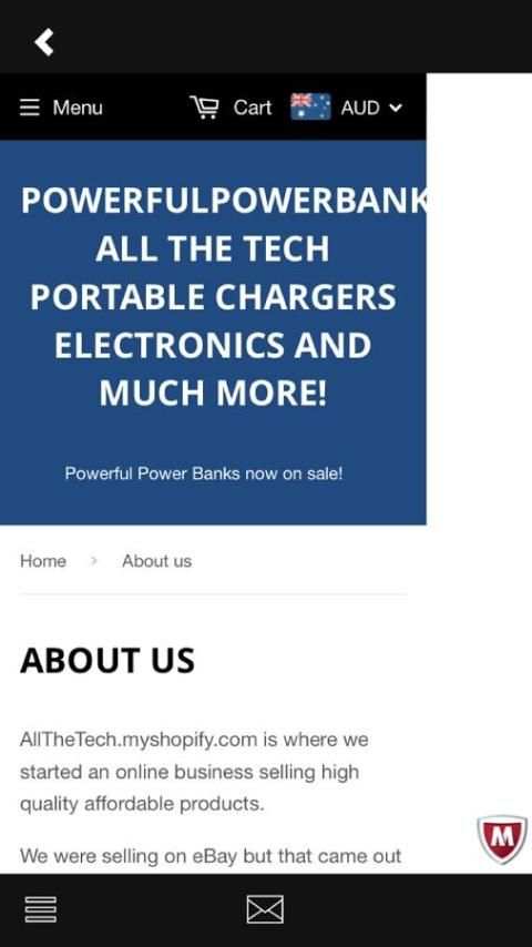 Wireless Battery Chargers Shop screenshot 3